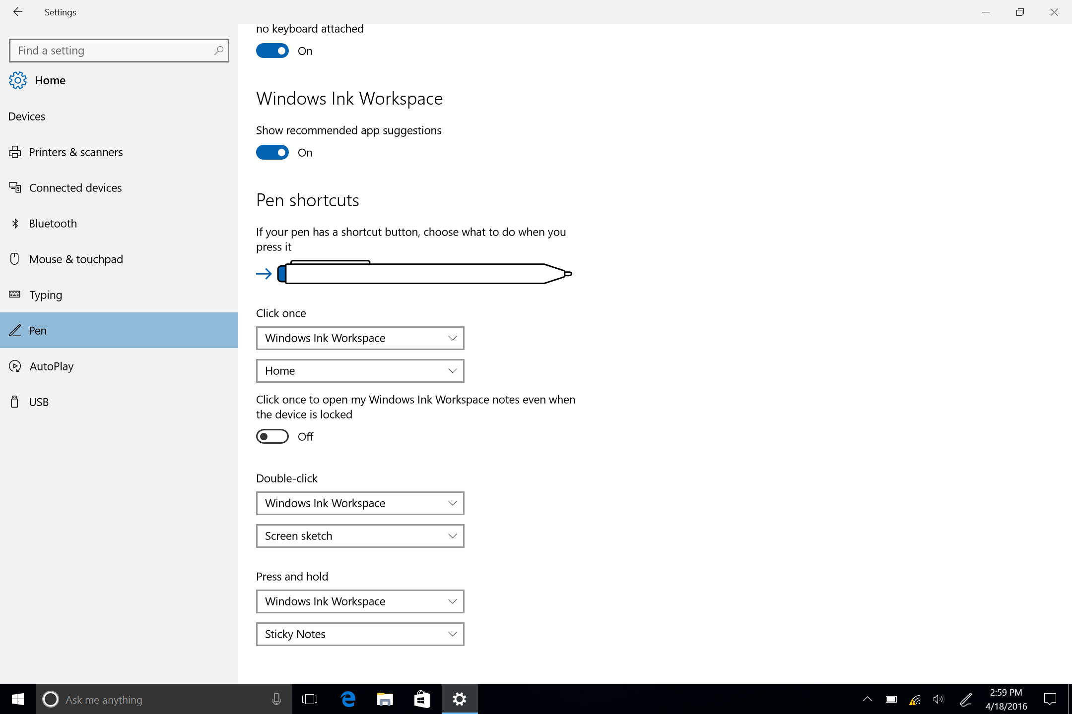 windows ink