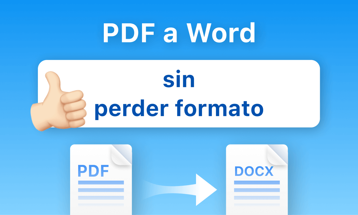 App de escritorio para convertir PDF