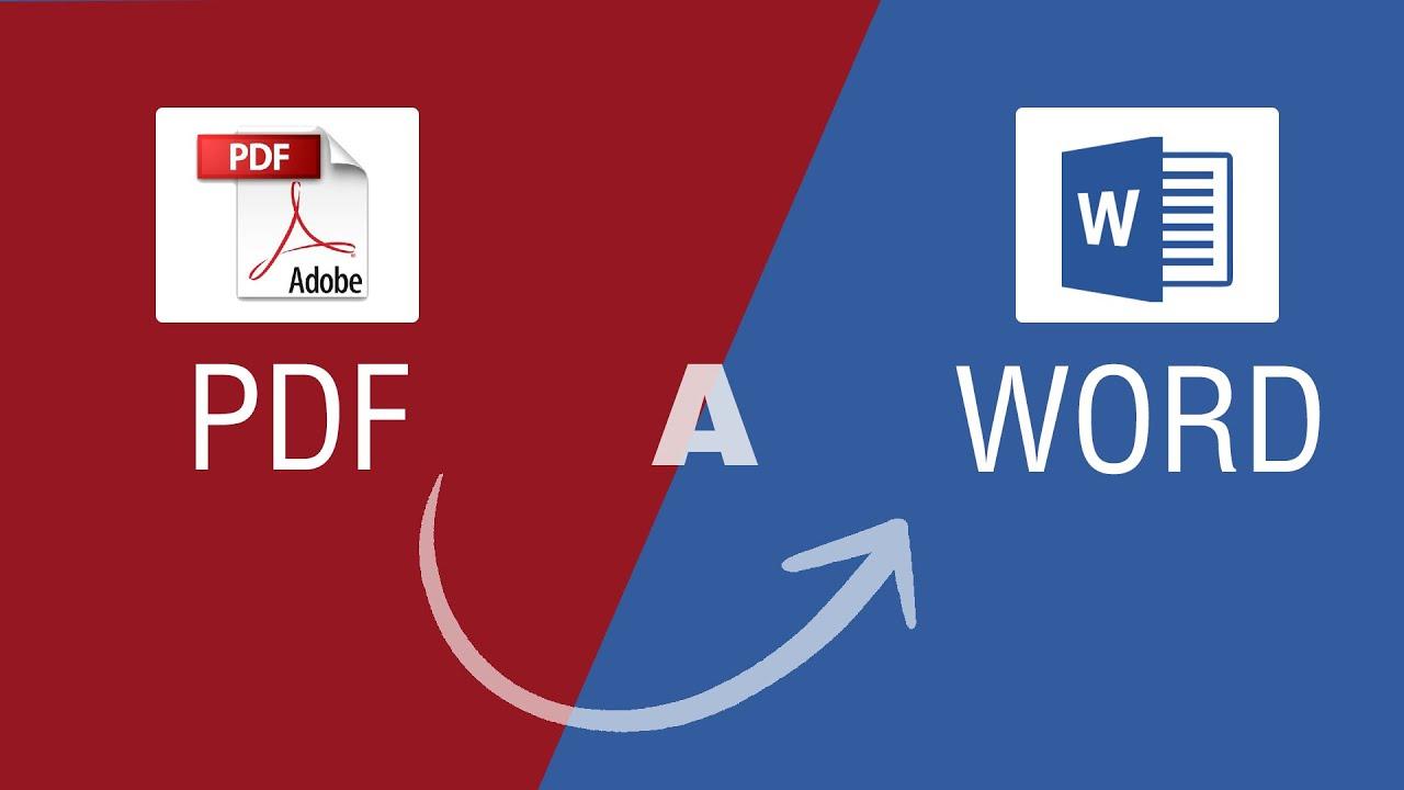 Herramientas online para pasar PDF a Word