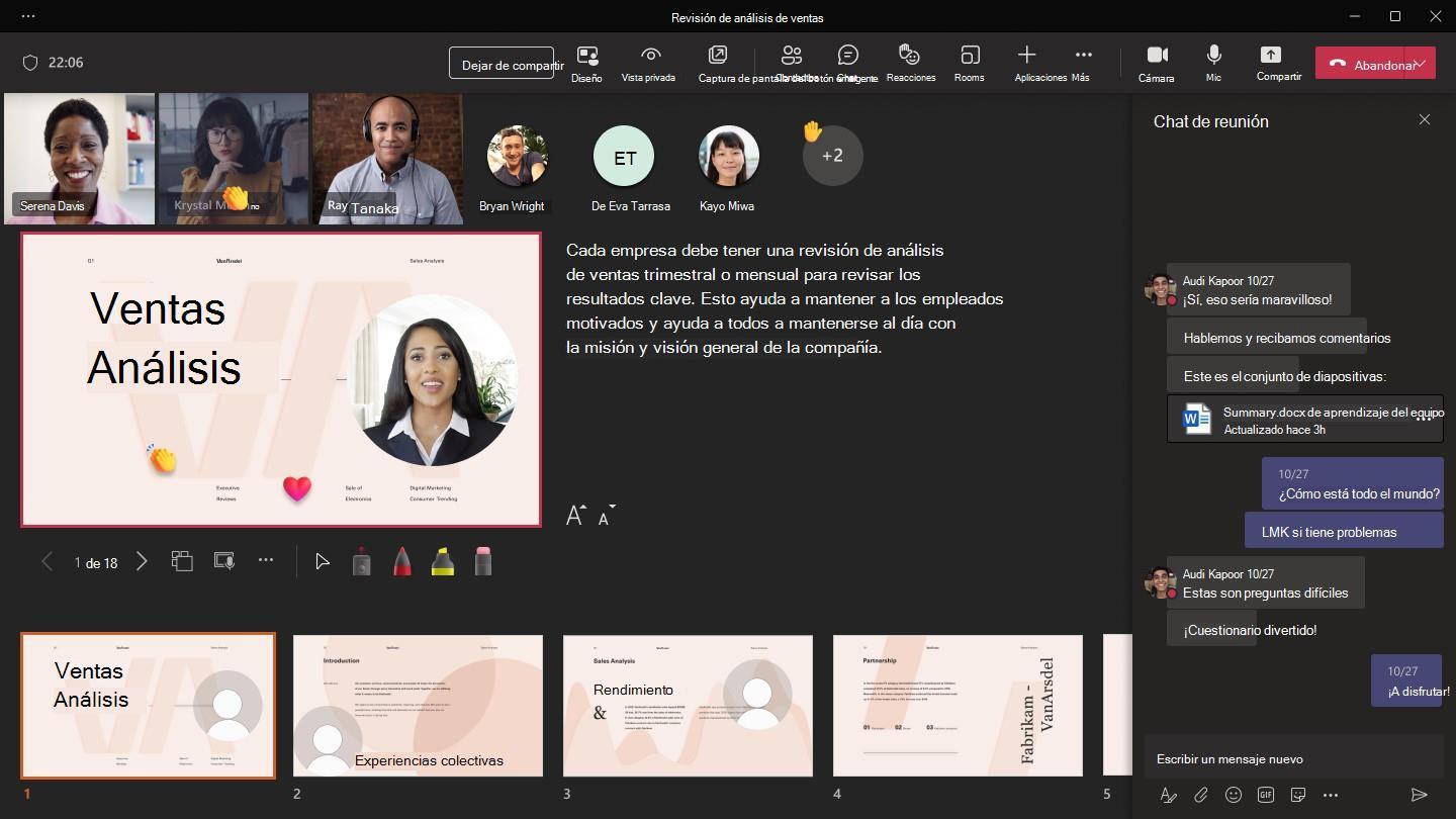 Presentaciones PowerPoint en Teams