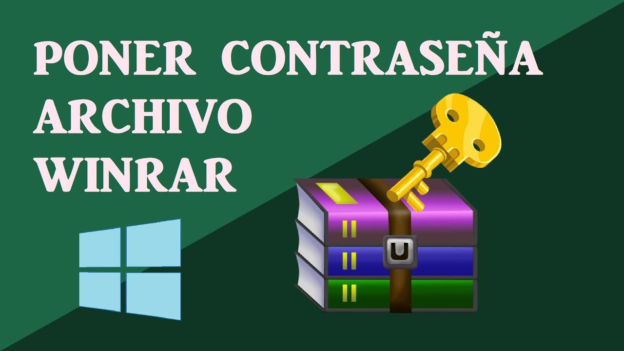 Cómo crear archivo RAR con contraseña en WinRAR