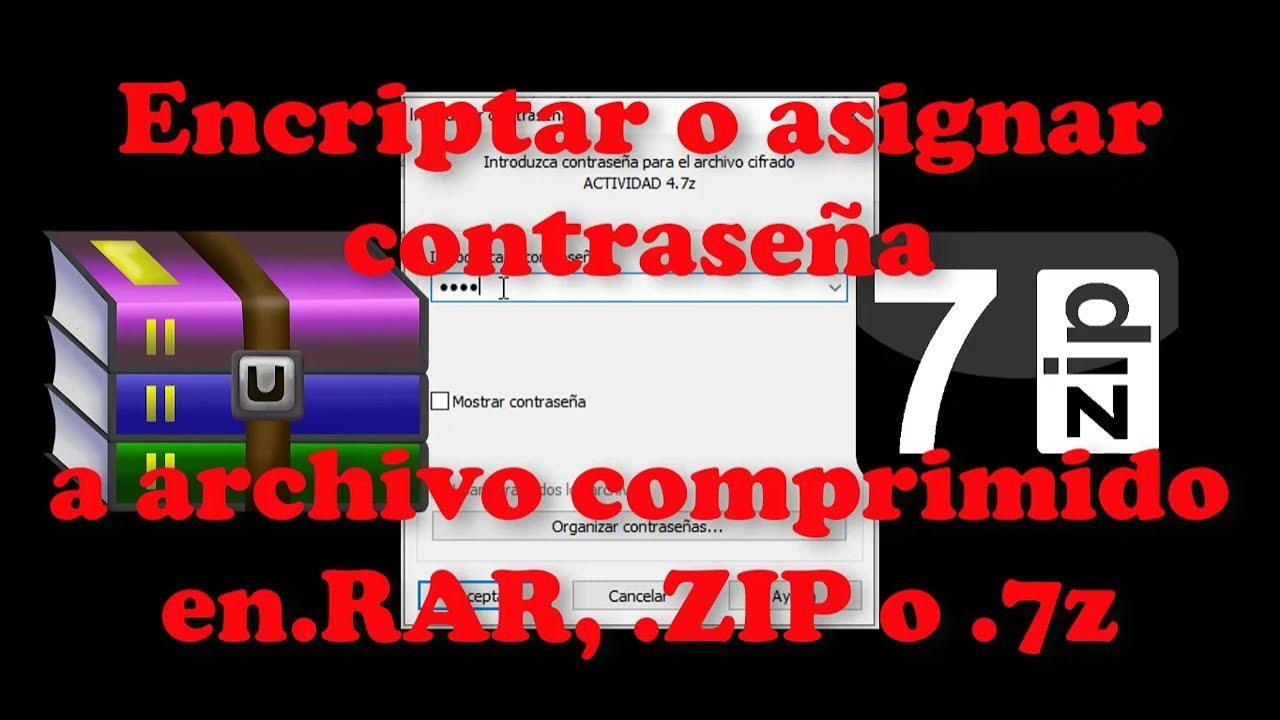 Proteger archivos con 7-Zip