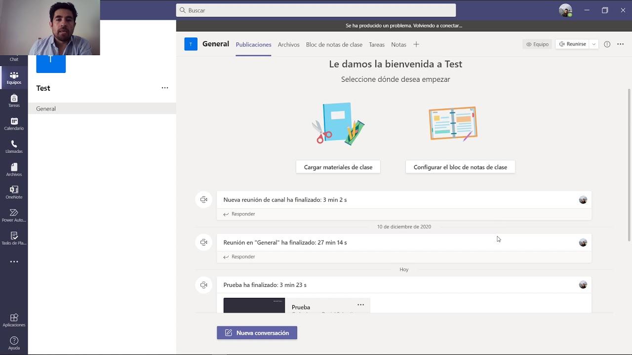 Asistente para programación en Teams