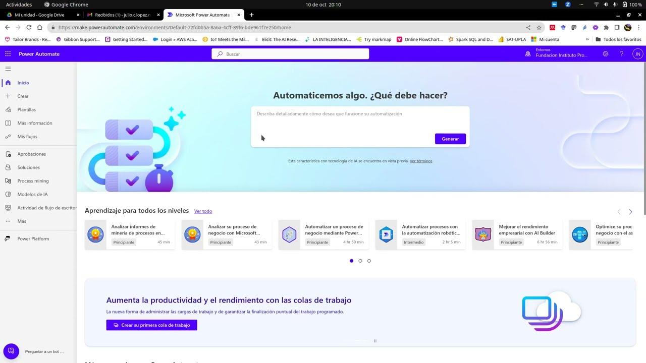 cómo registrar datos del hogar inteligente (temperatura, datos de sensores,...) en Access con Power Automate