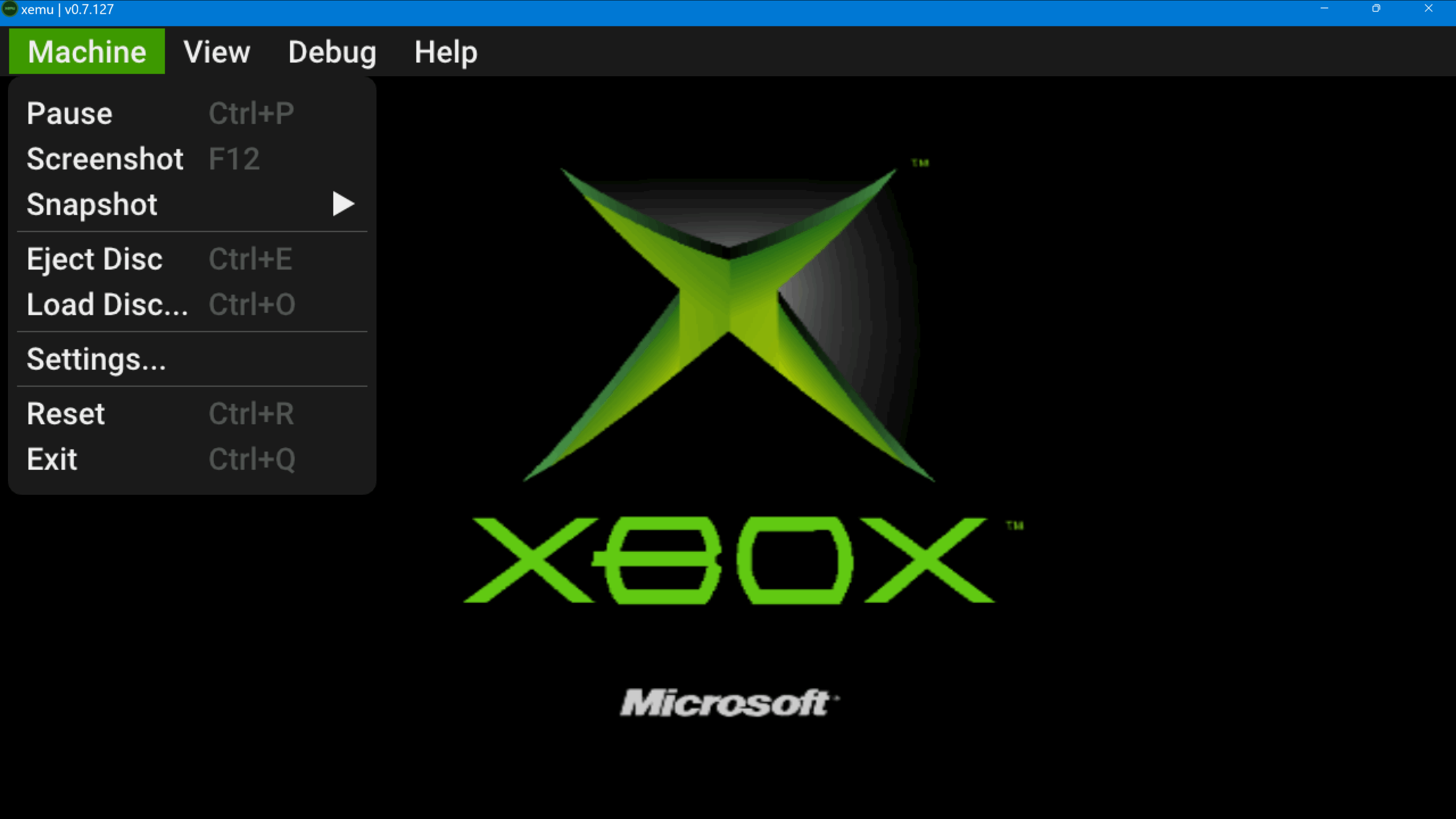 Configuración inicial de Xemu en Windows