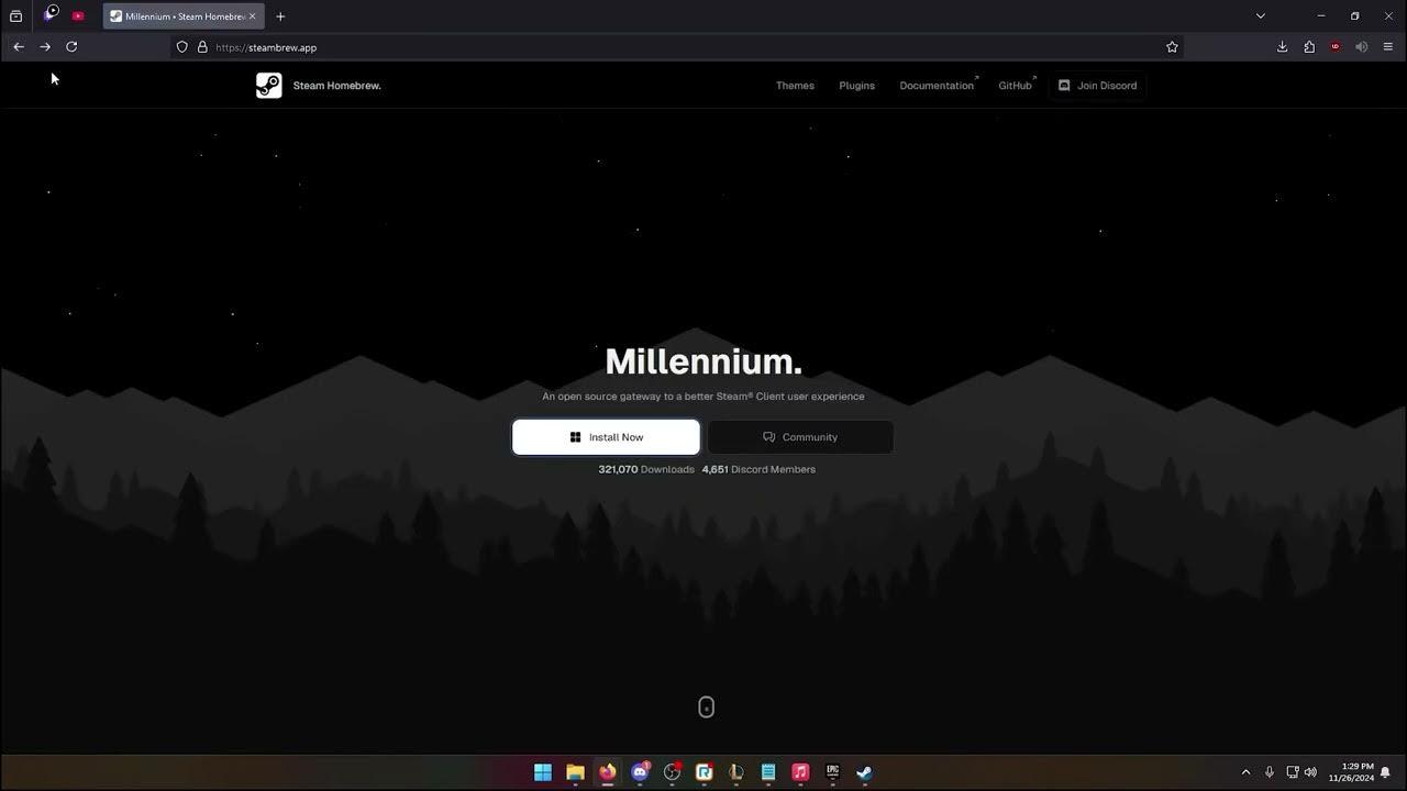 Instalación de Steam Customizer en Windows