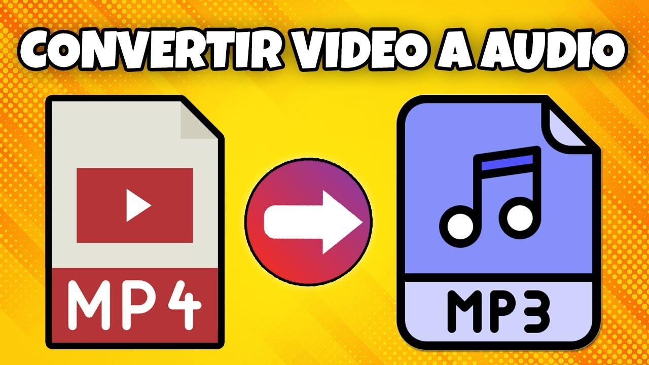 Opciones para convertir mp4 a mp3 en PC