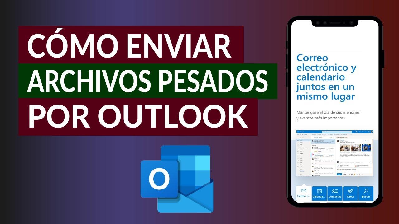 Compartir archivos desde la nube con Outlook