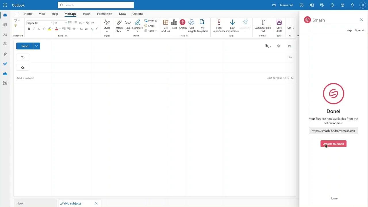 Cargar adjuntos por partes con Microsoft Graph