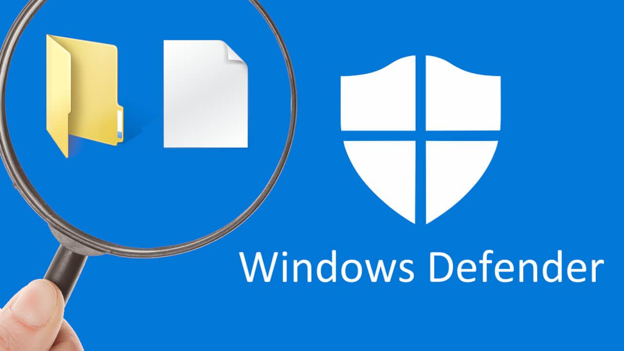 Validar exclusiones en Windows Defender