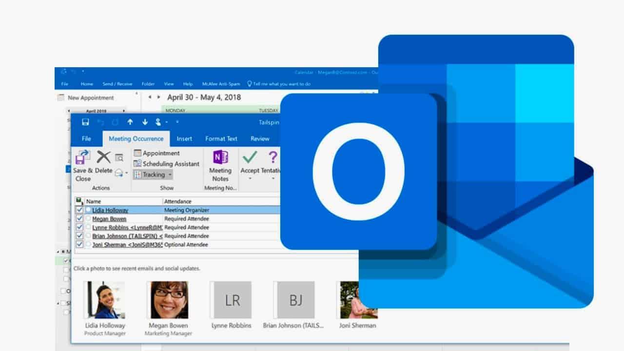panel Mi día outlook