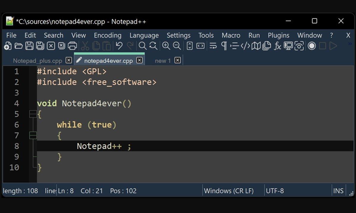 Trucos de edición en Notepad++