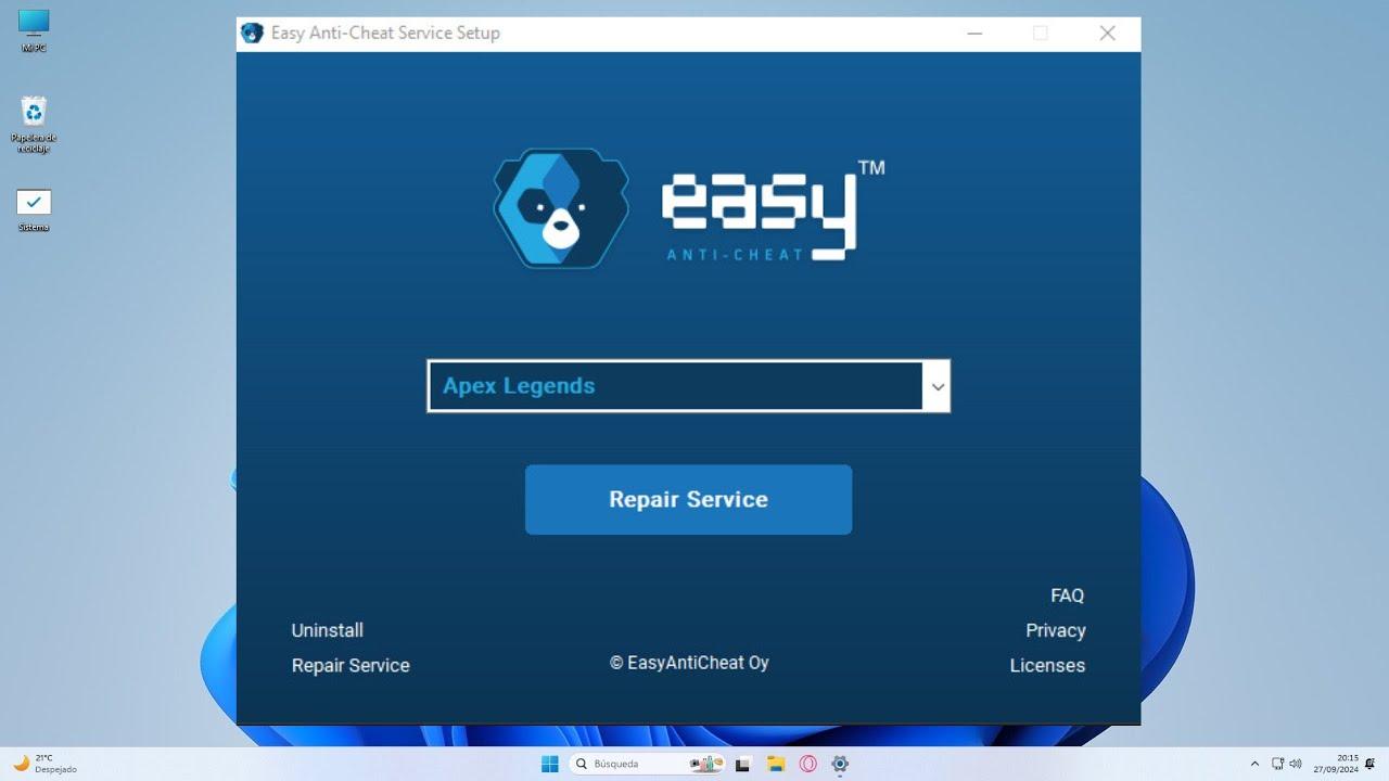 Eliminar EasyAntiCheat.sys de forma segura