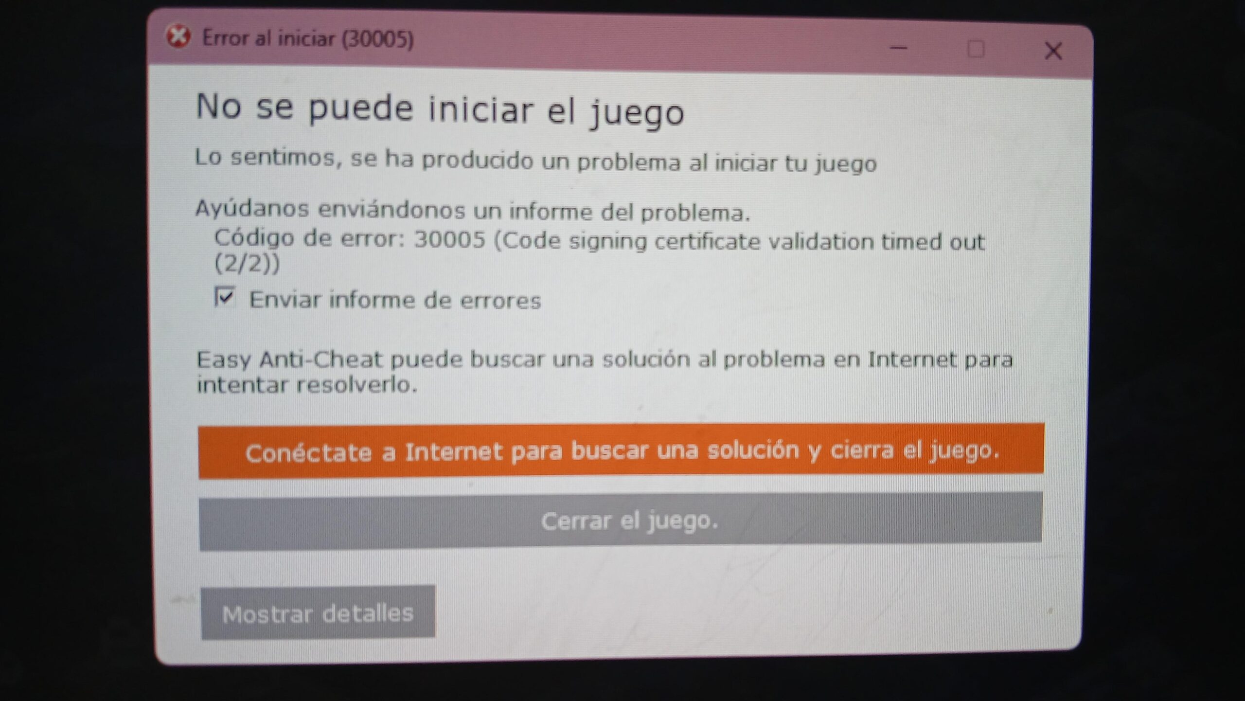 Solución a problemas con Easy Anti-Cheat