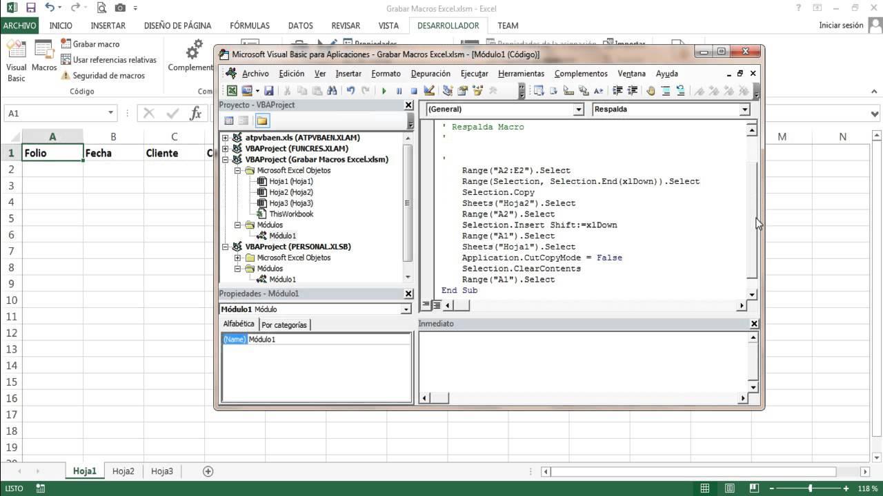 Entorno Excel MQTT configuración