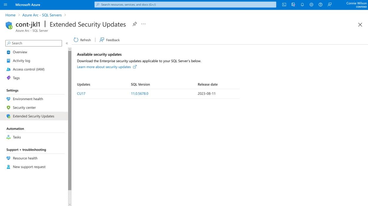 Cobertura ESU en Windows 10