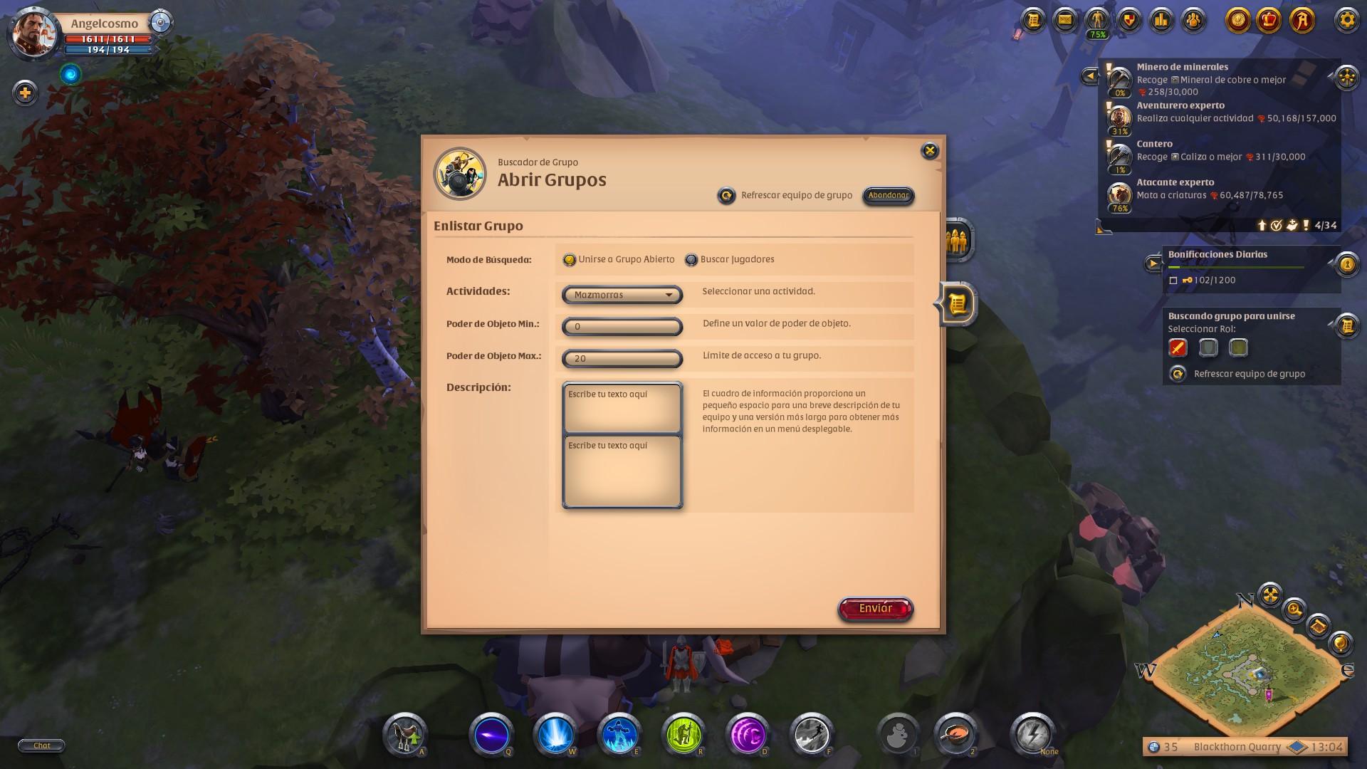 Recolección en Albion Online