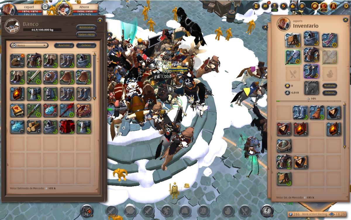 Economía y mercado en Albion