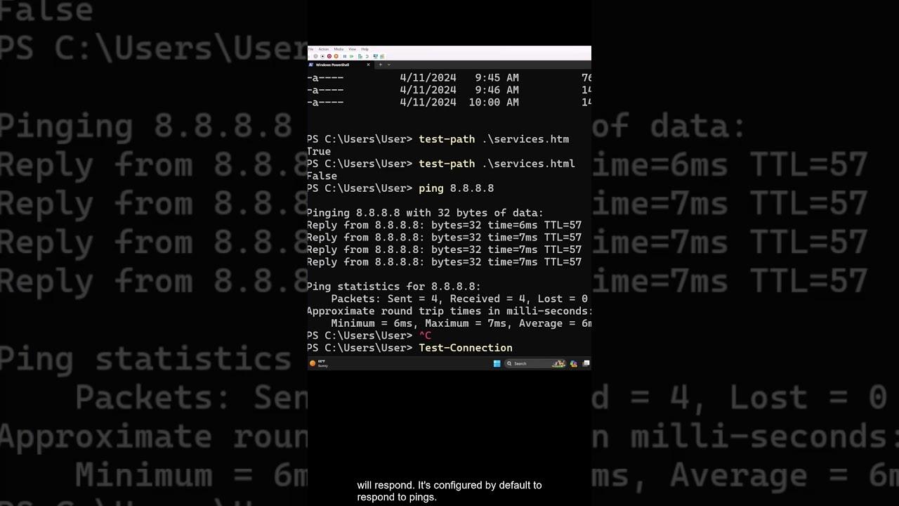 Guía de Test-Connection en PowerShell