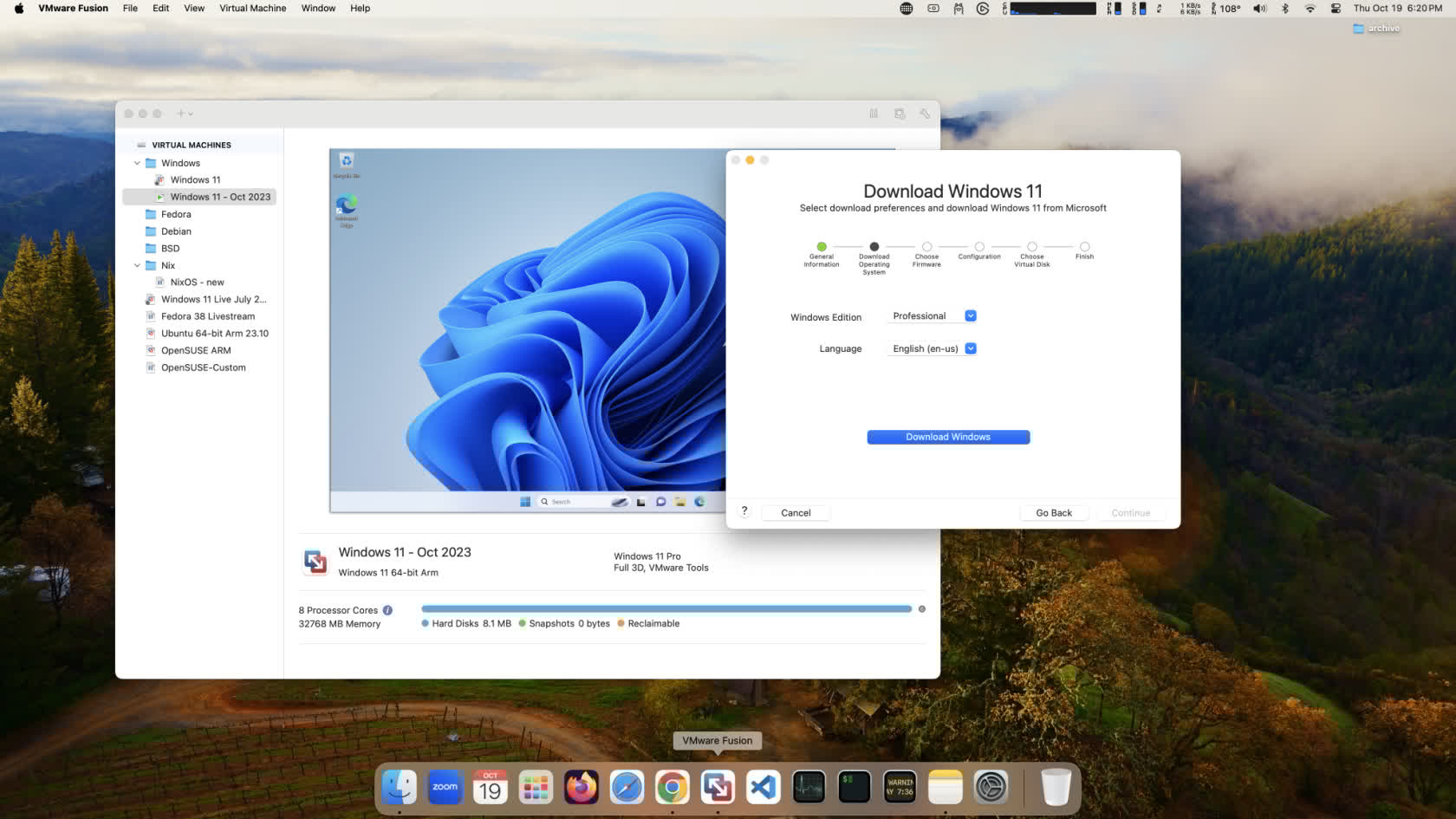 vmware fusion