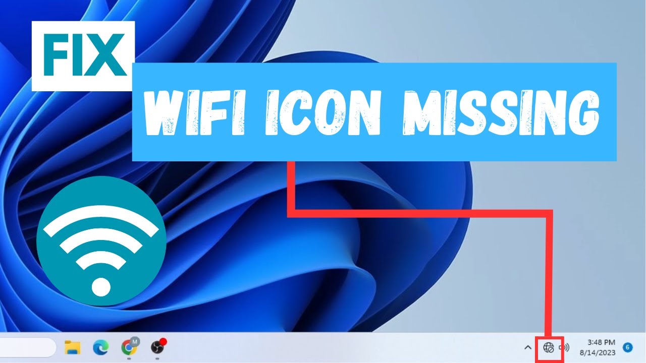 icono wifi no aparece