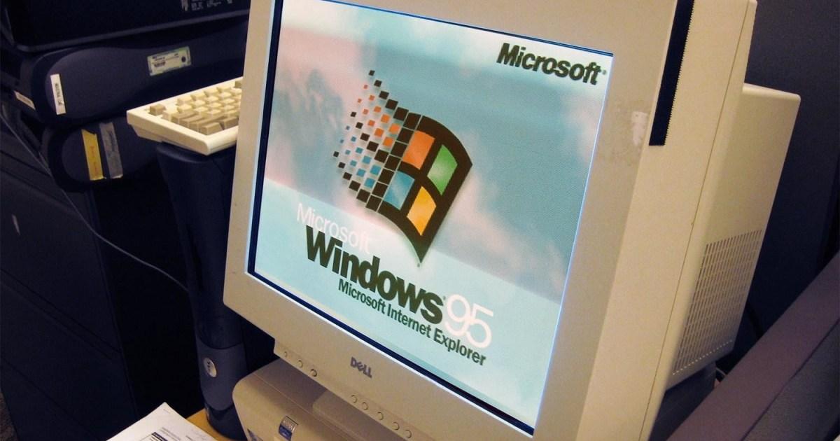 Interfaz de Windows 95