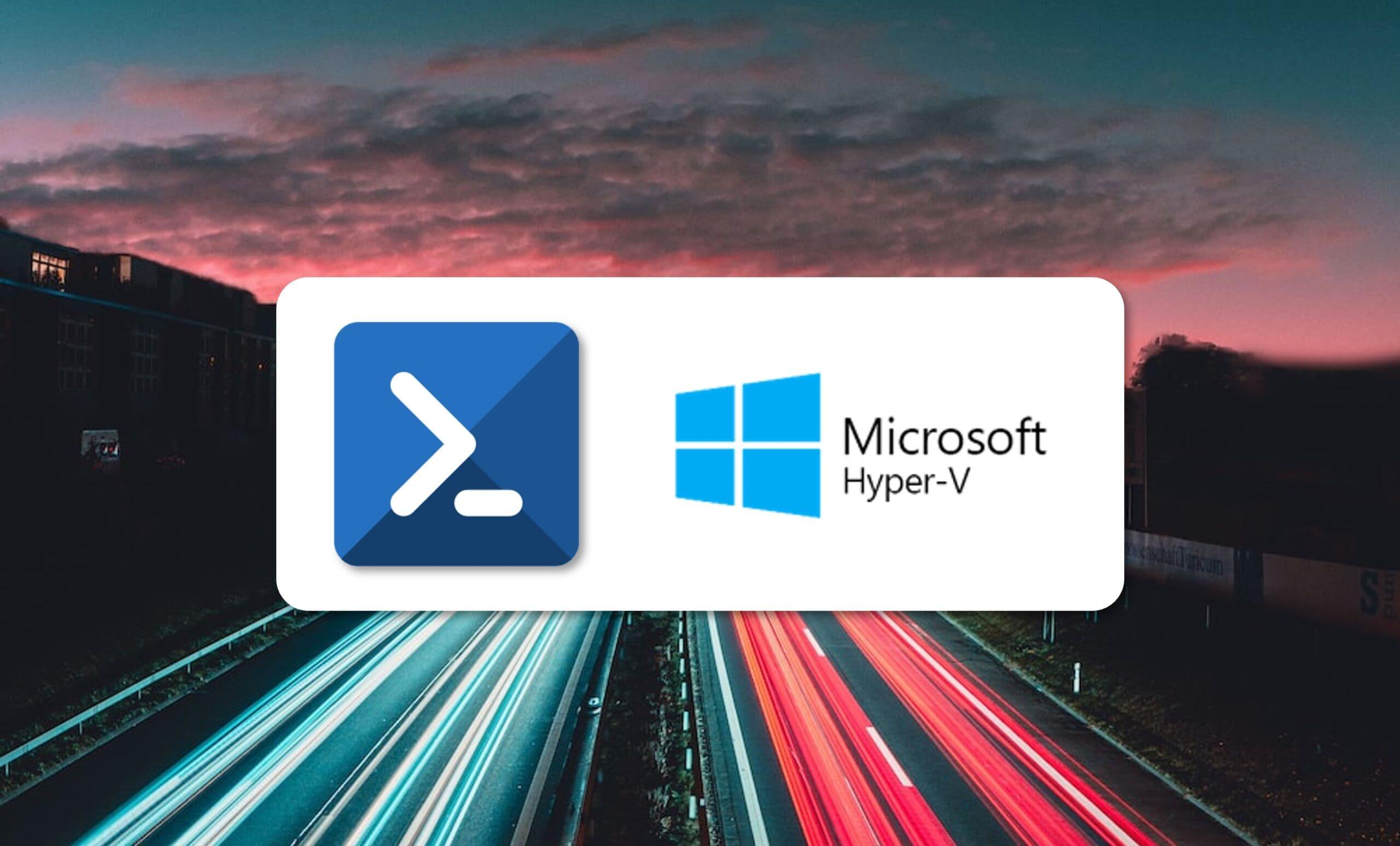 Opciones para grabar VMs Hyper-V