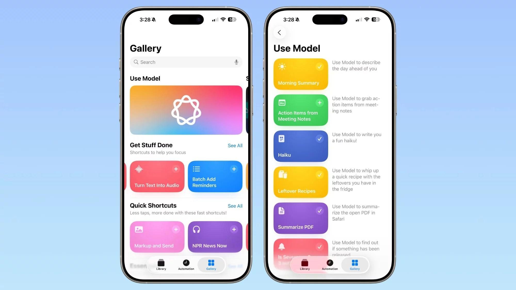 Automatizar tareas con Apple Shortcuts