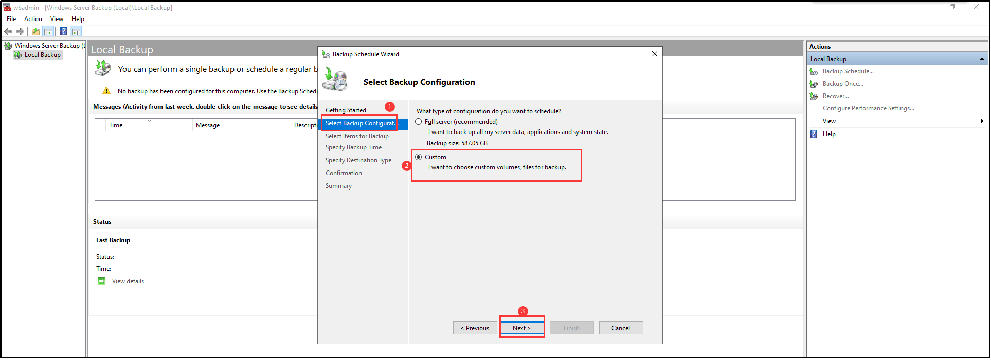 Integración NAS con Windows Backup