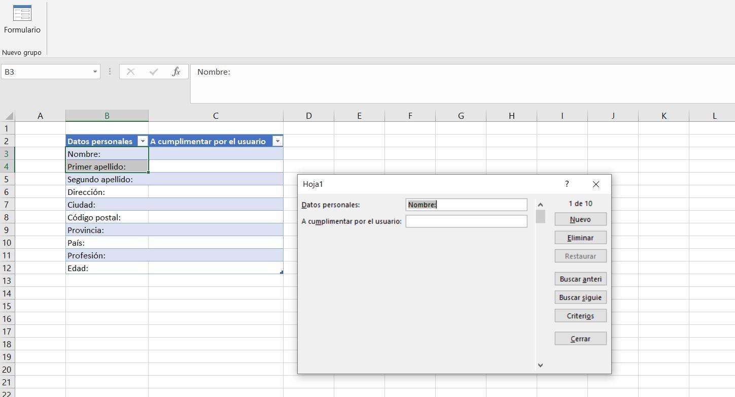 controles ActiveX y validación de datos en Word