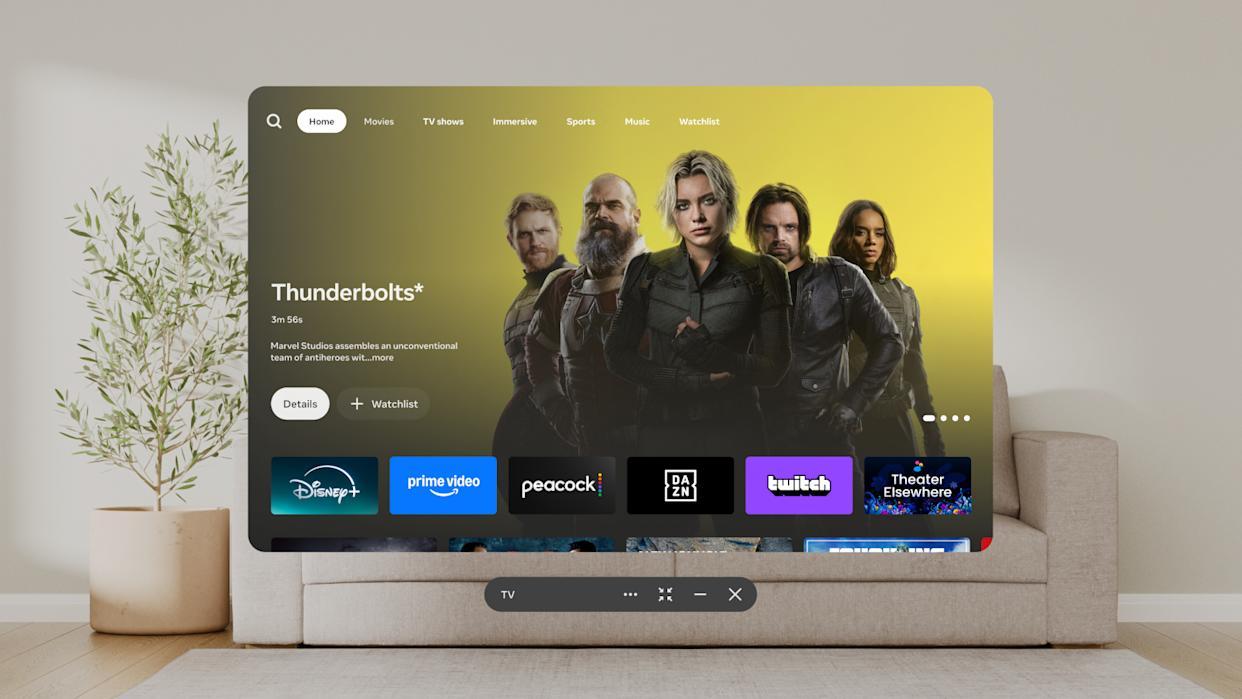 Centro de streaming en realidad virtual