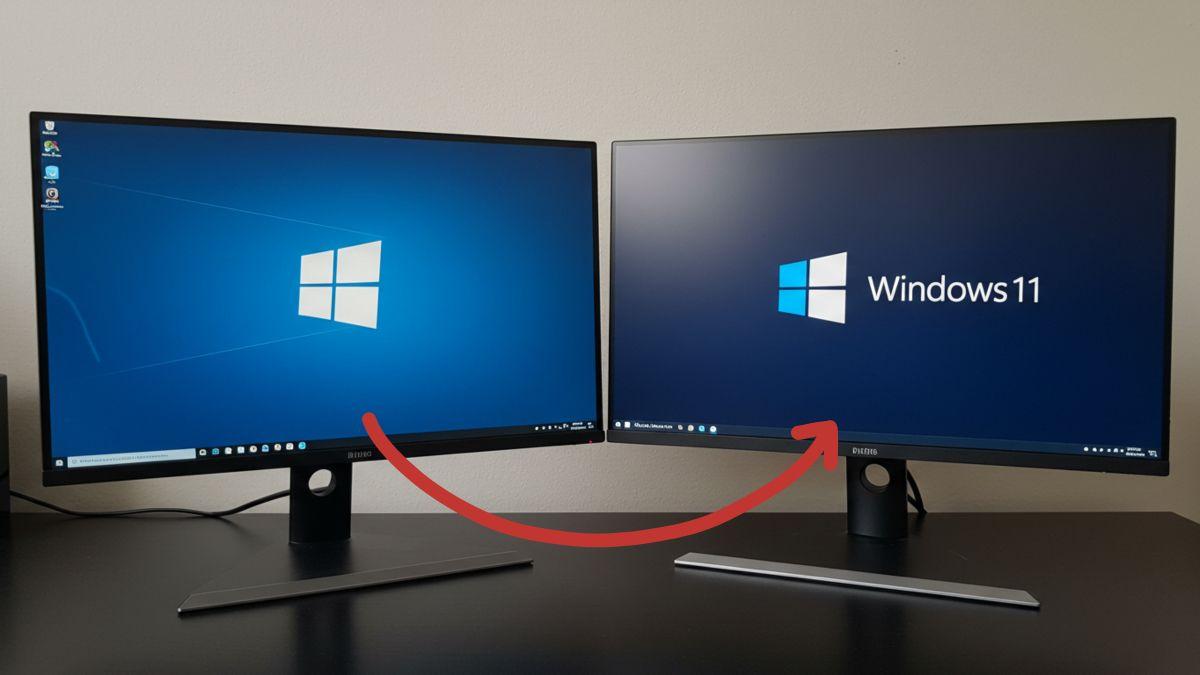 Comparativa instalación limpia y actualización