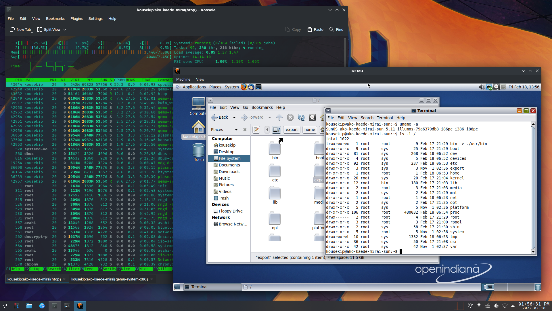 Arquitecturas PowerPC y SPARC con QEMU