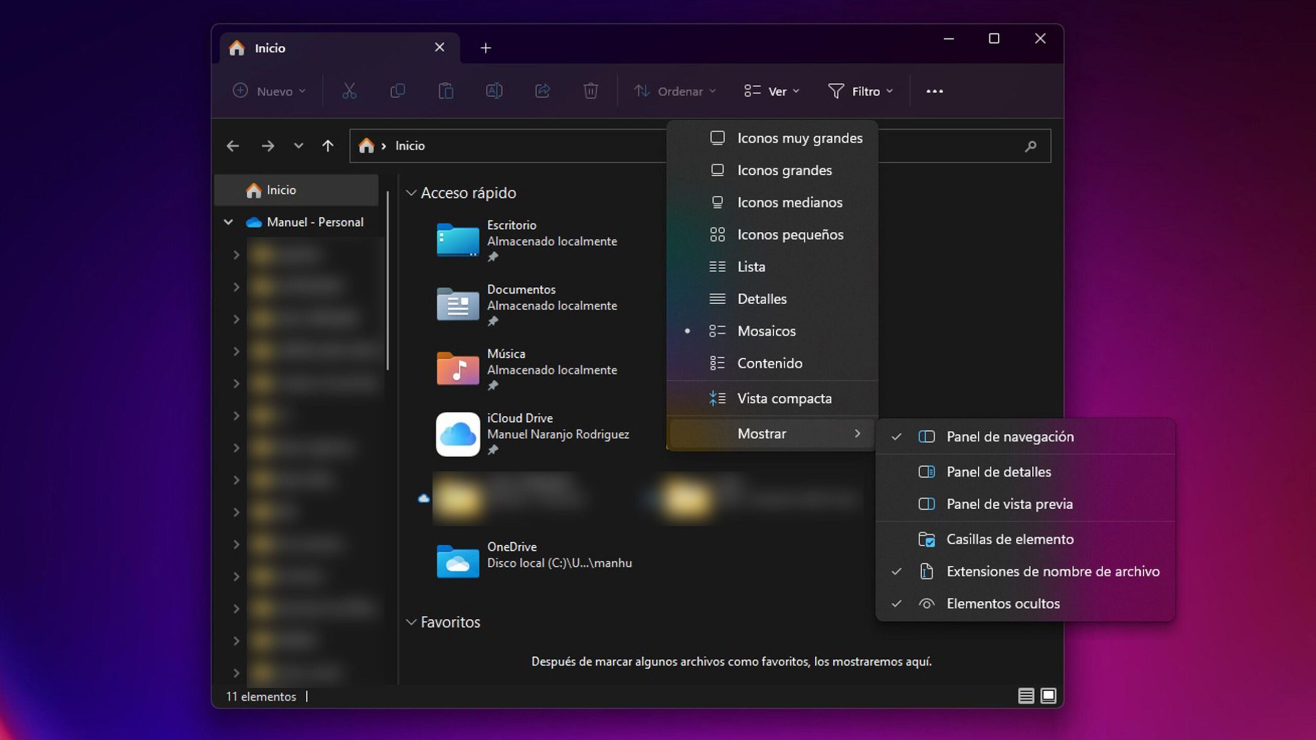Búsquedas avanzadas por fecha en Windows 11
