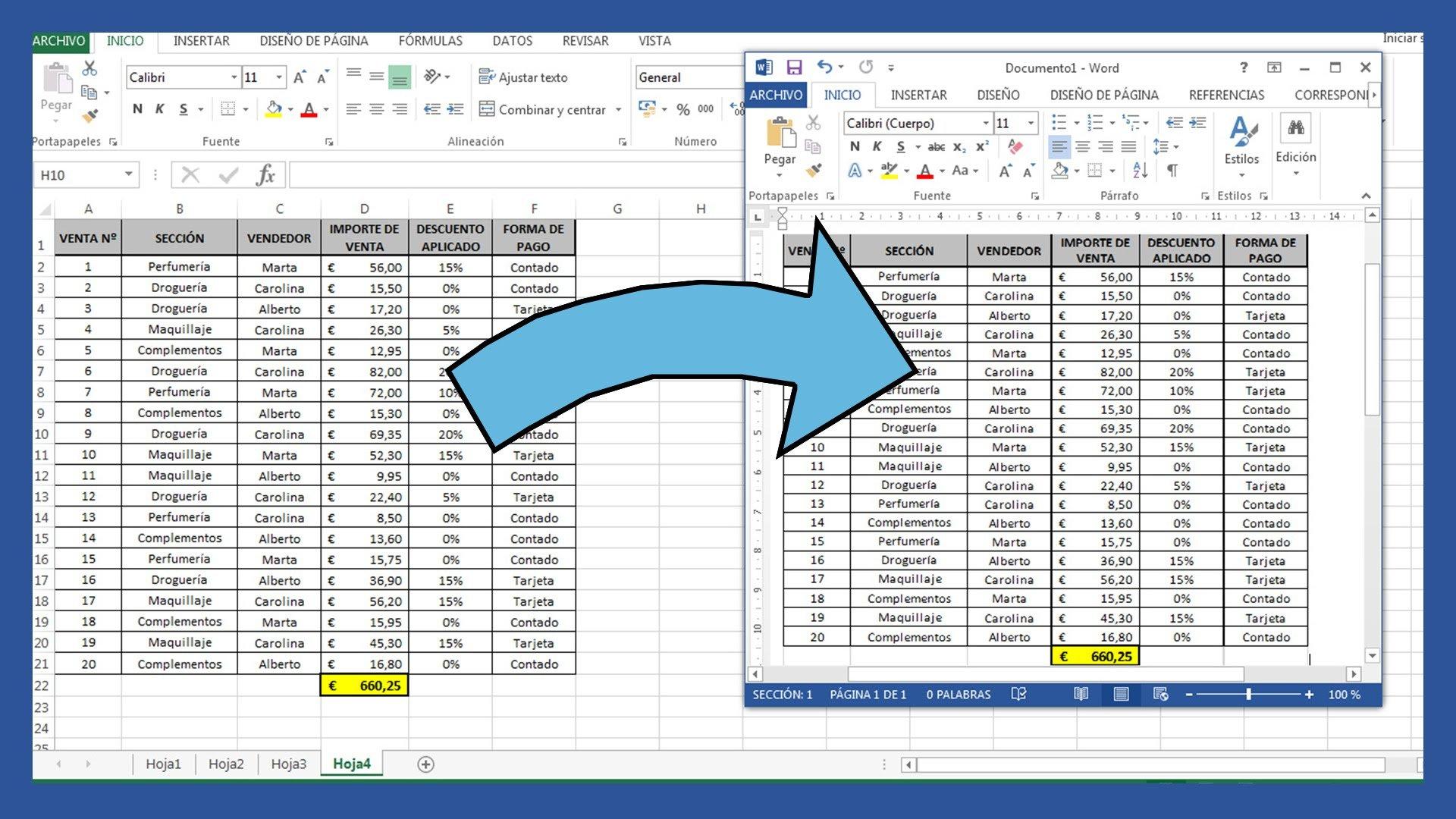 Tamaño, recorte y formato de imágenes en Word