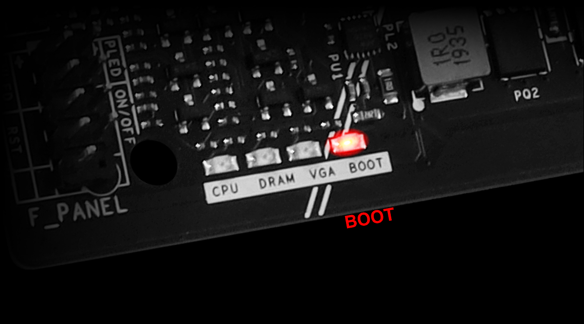 boot error