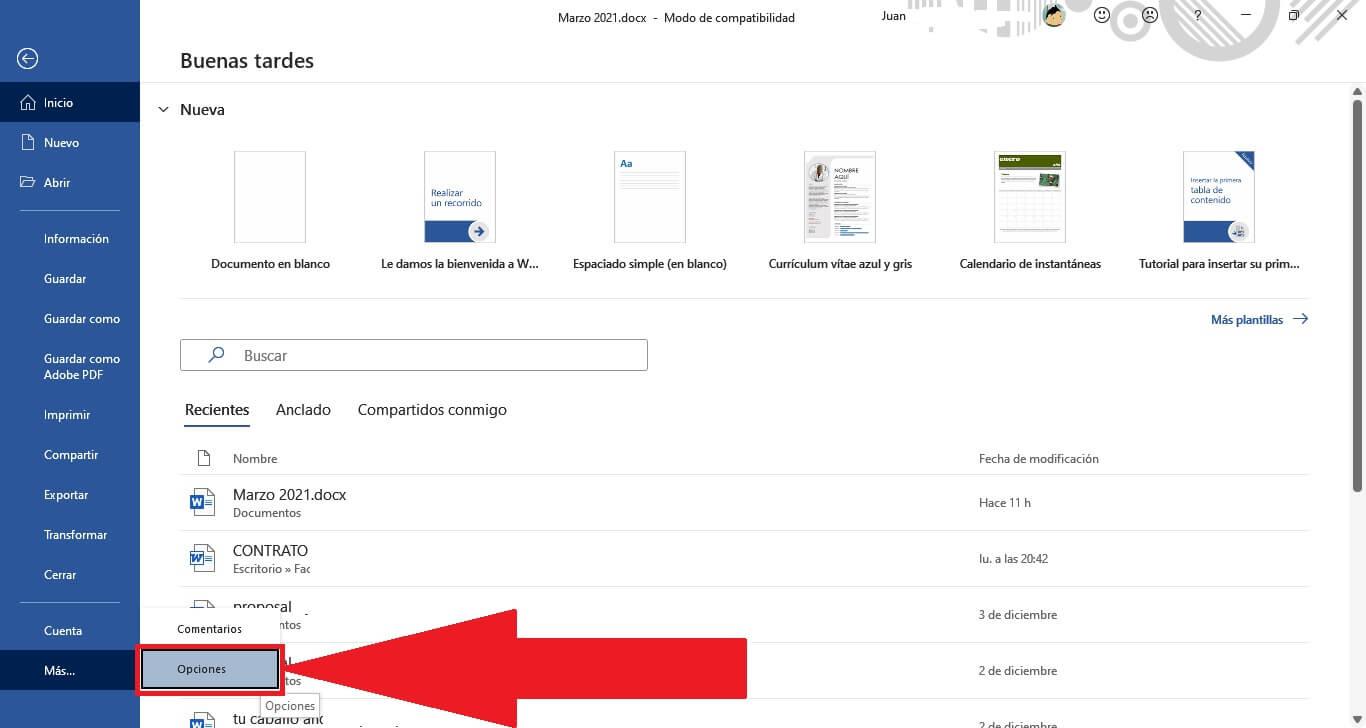 Gestionar diccionarios personalizados de Word