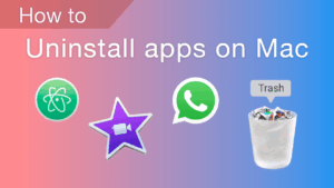 cómo desinstalar aplicaciones en macos