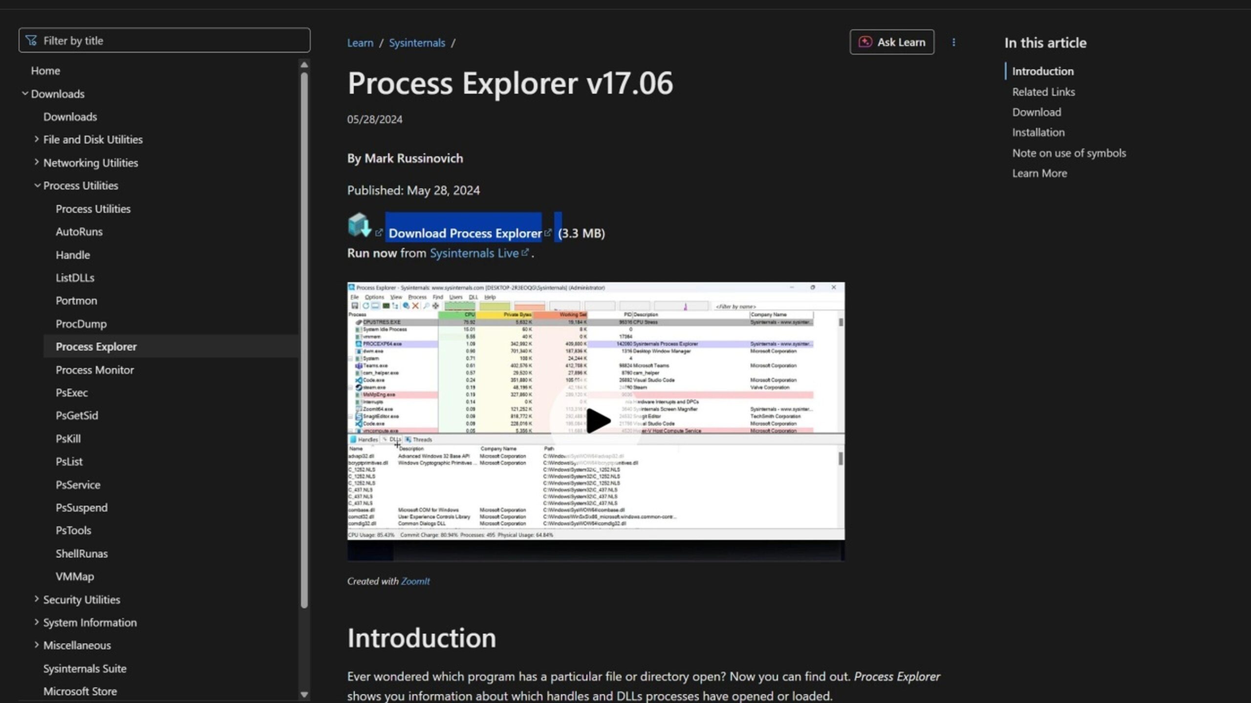 Técnicas avanzadas complementarias a Process Explorer