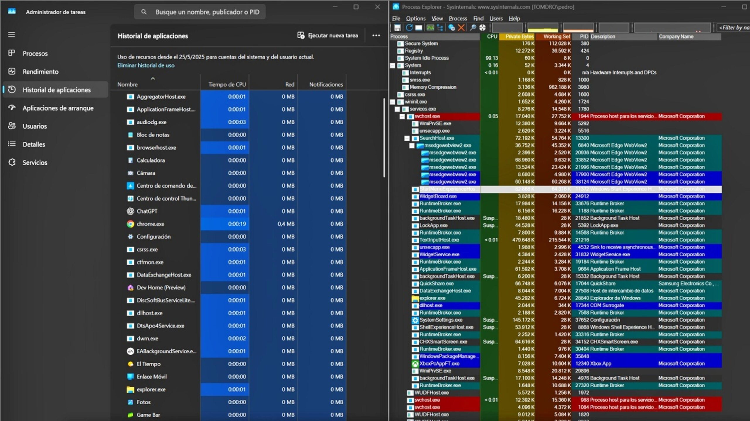Activar VirusTotal en Process Explorer