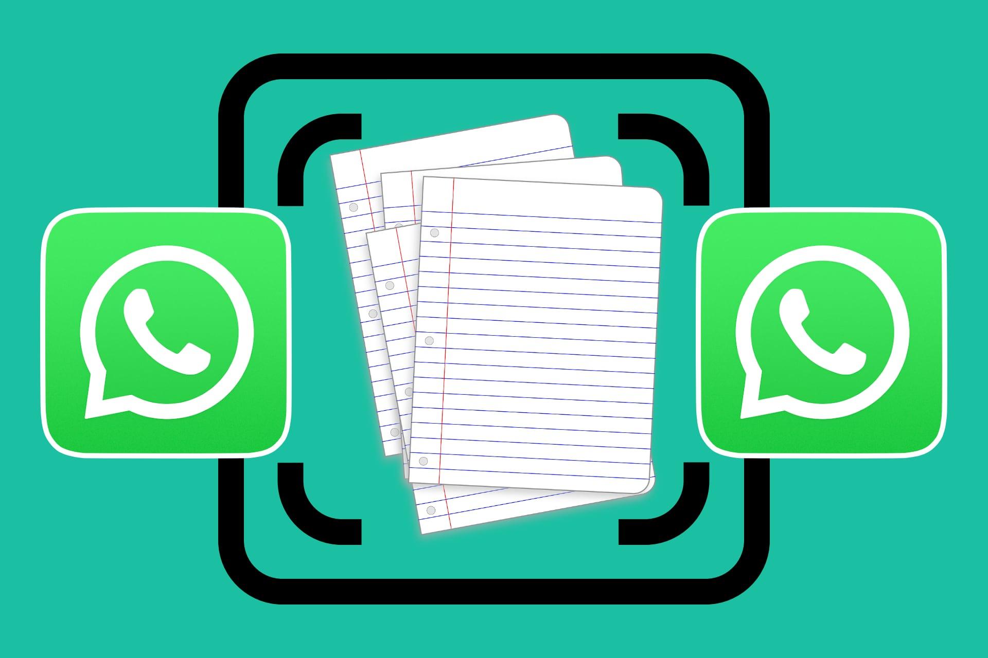 Ajustes del escáner de WhatsApp