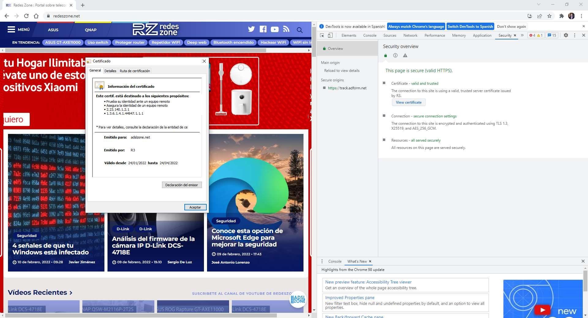 Certificados digitales en distintos sistemas
