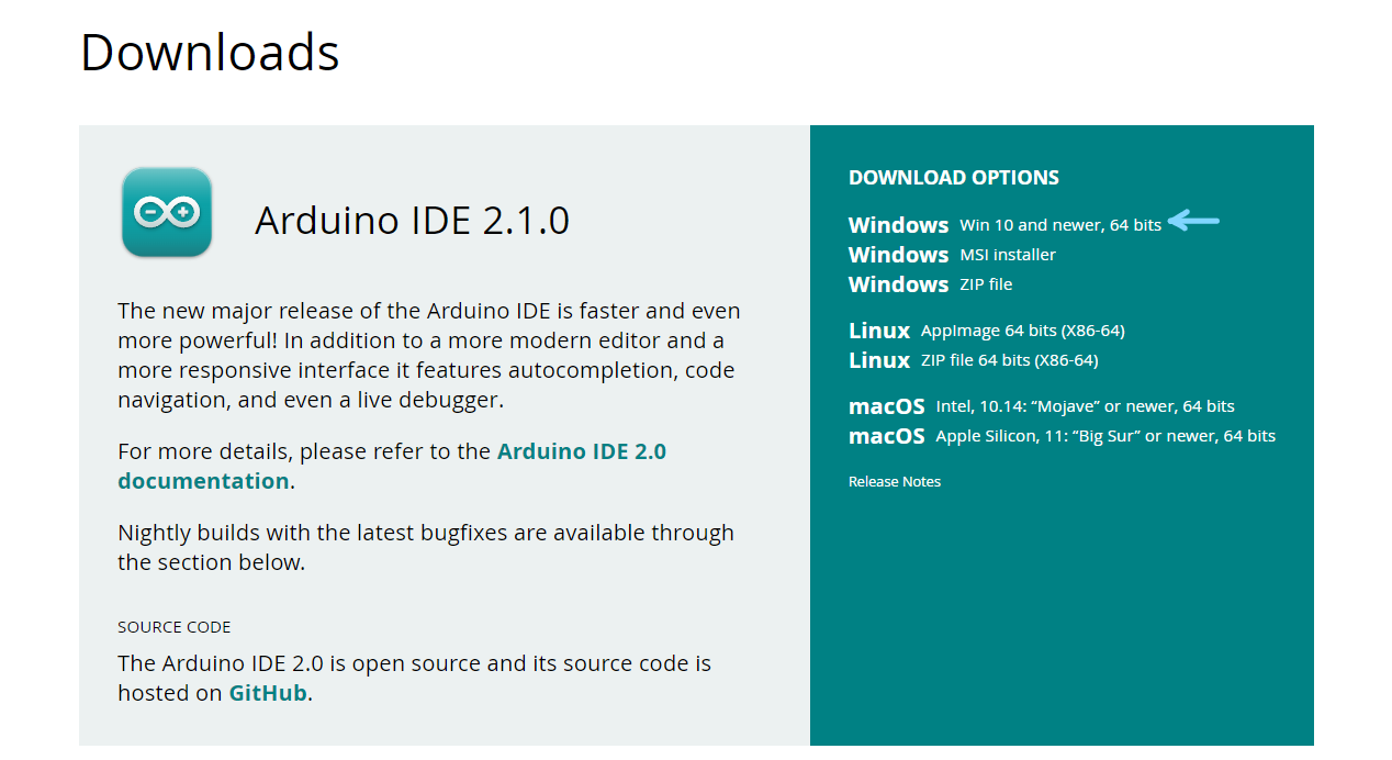 Instalación de Arduino IDE en Windows 11