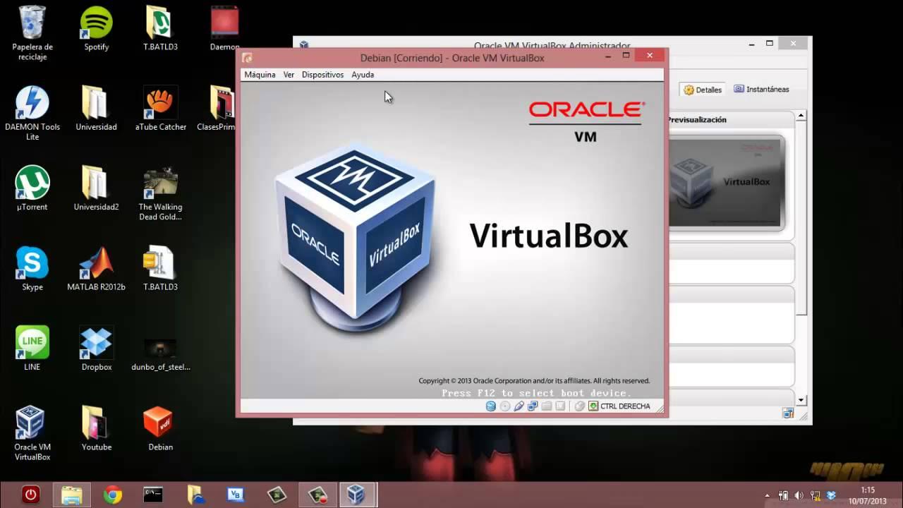 Configurar VM con VDI en VirtualBox