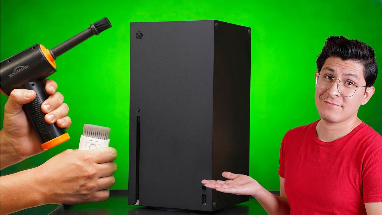 Limpieza de Xbox Series X y S
