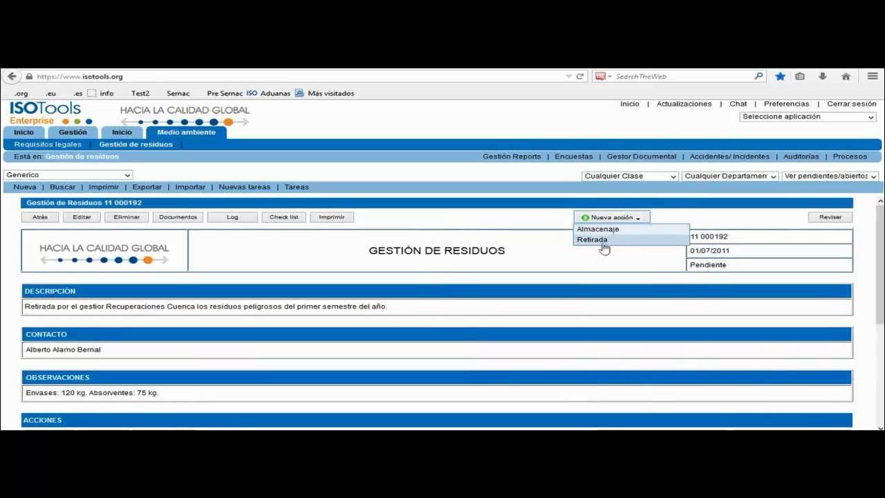 Guía ISO 14001 e ISOTools