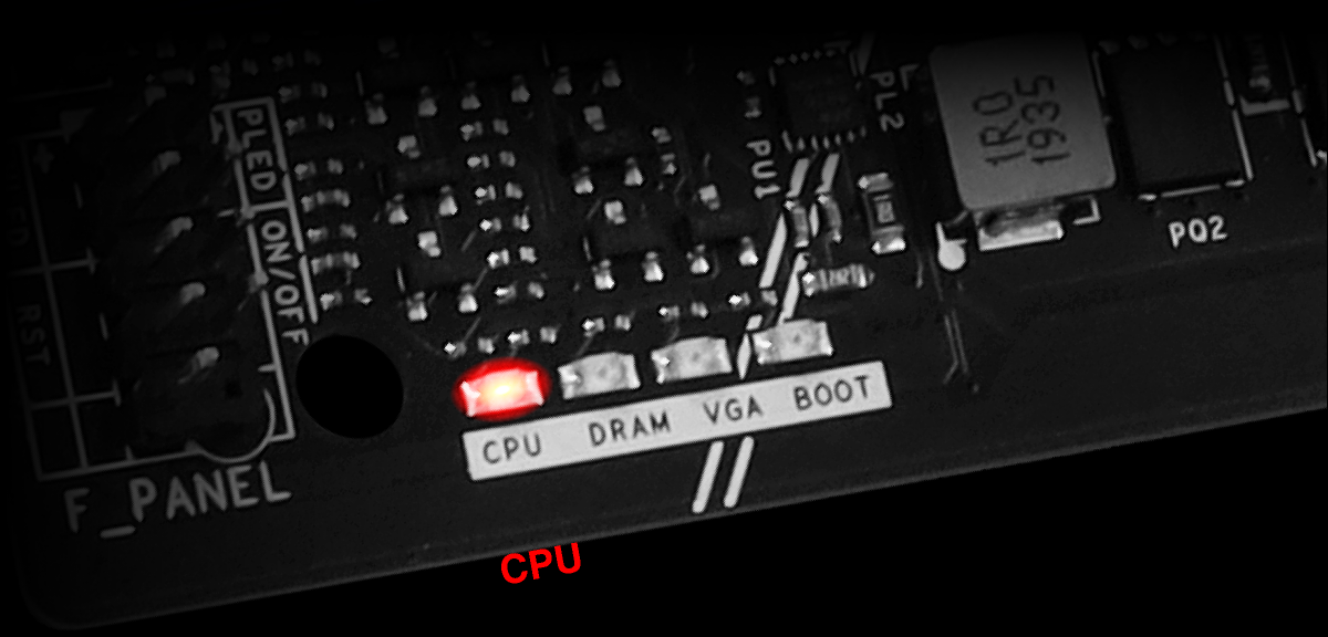 cpu led