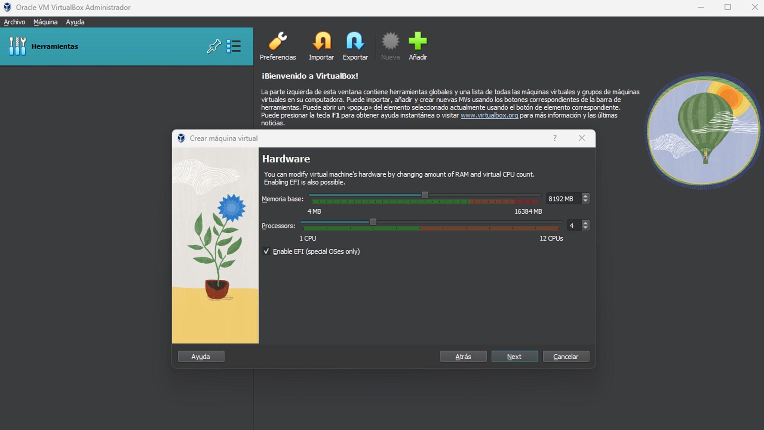 Pruebas de malware en máquina virtual