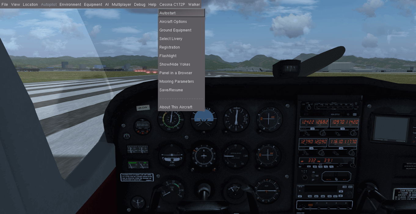 grabacion vuelos multiples angulos flight simulator