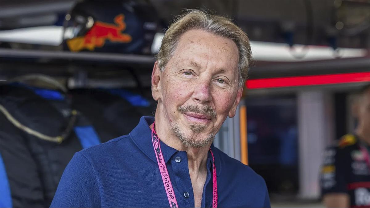 Retrato de Larry Ellison